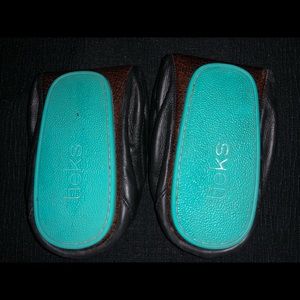 Tieks Matte Black Ballet slippers